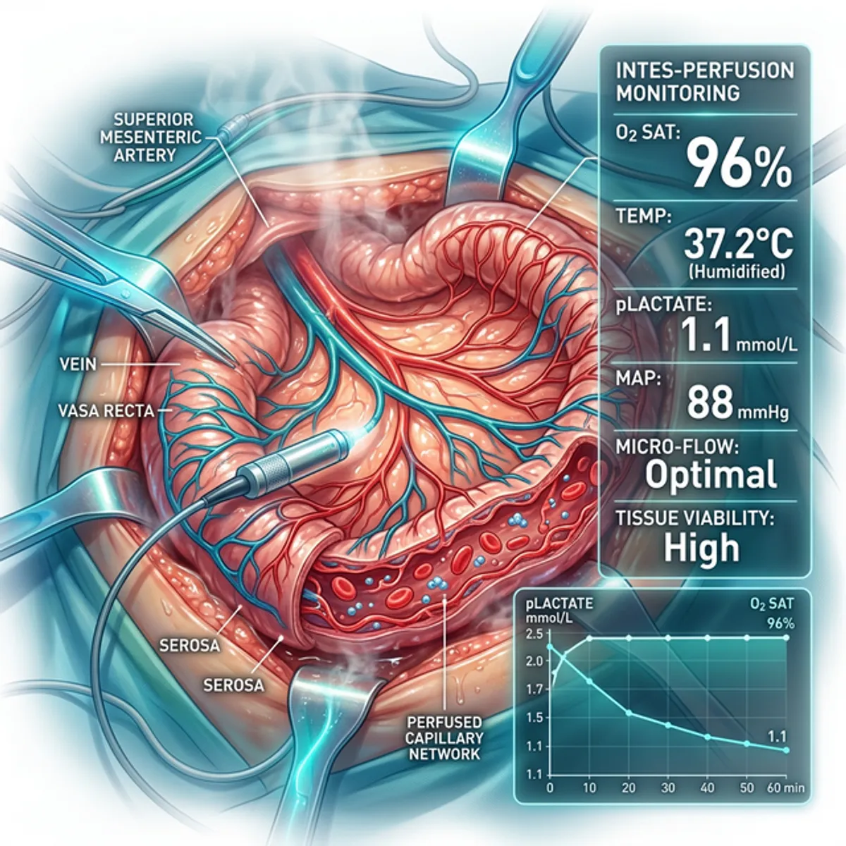 Humidificación Quirúrgica: Innovación en la Viabilidad y Perfusión Intestinal durante Cirugía Abierta